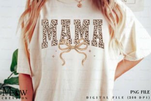 Leopard Mama Coquette Bow PNG Graphic by Meow Creation · Creative Fabrica