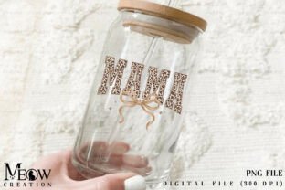 Leopard Mama Coquette Bow PNG Graphic by Meow Creation · Creative Fabrica