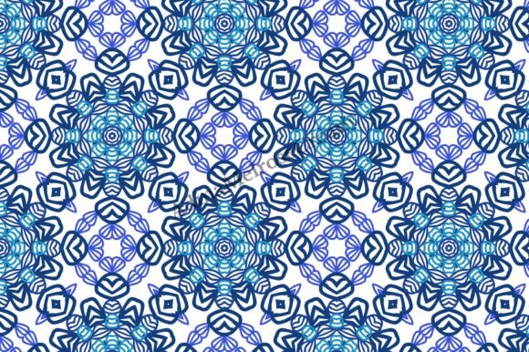 Mandala Geometric Seamless Pattern