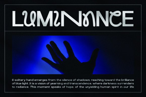 Morphix Font PNG with transparent background - Preview 2