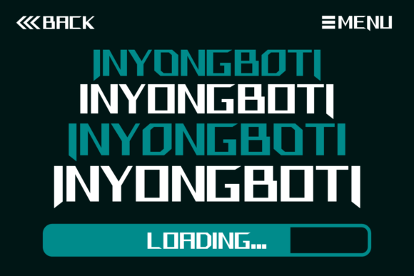 Neltrom Font PNG with transparent background - Preview 1