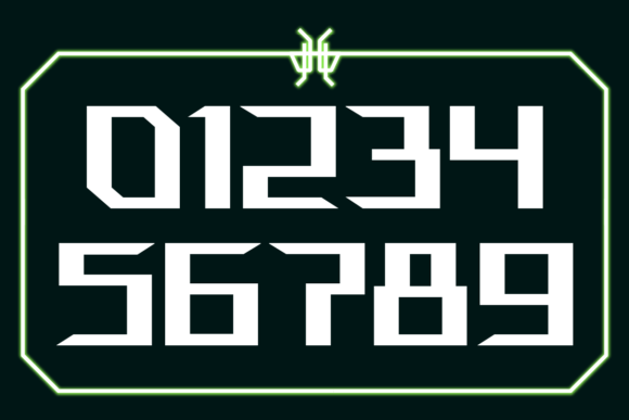 Neltrom Font PNG with transparent background - Preview 4
