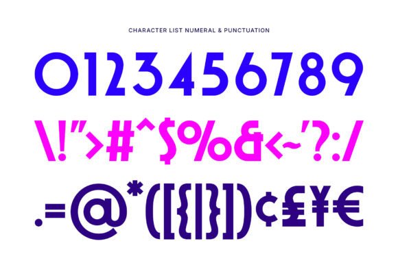 Neostica Font PNG with transparent background - Preview 2