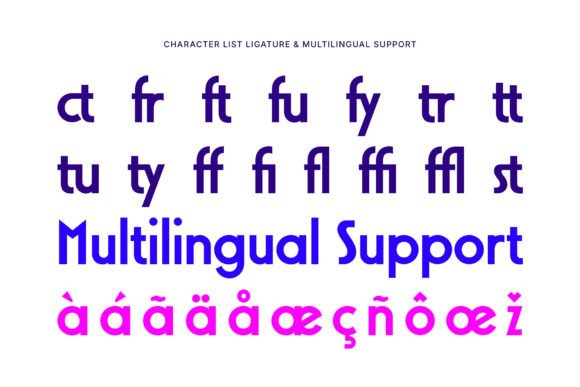 Neostica Font PNG with transparent background - Preview 3