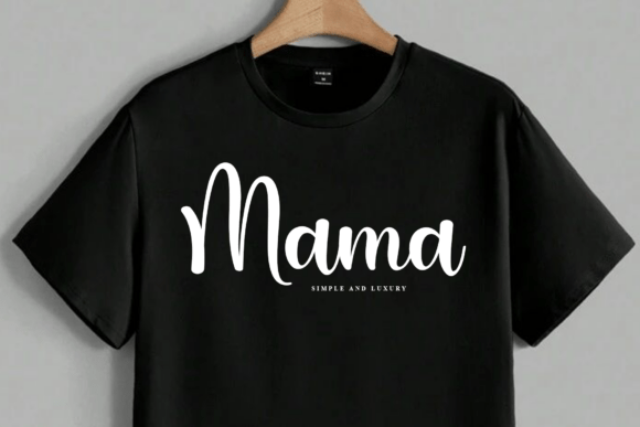 Shining Maddison Font PNG with transparent background - Preview 1
