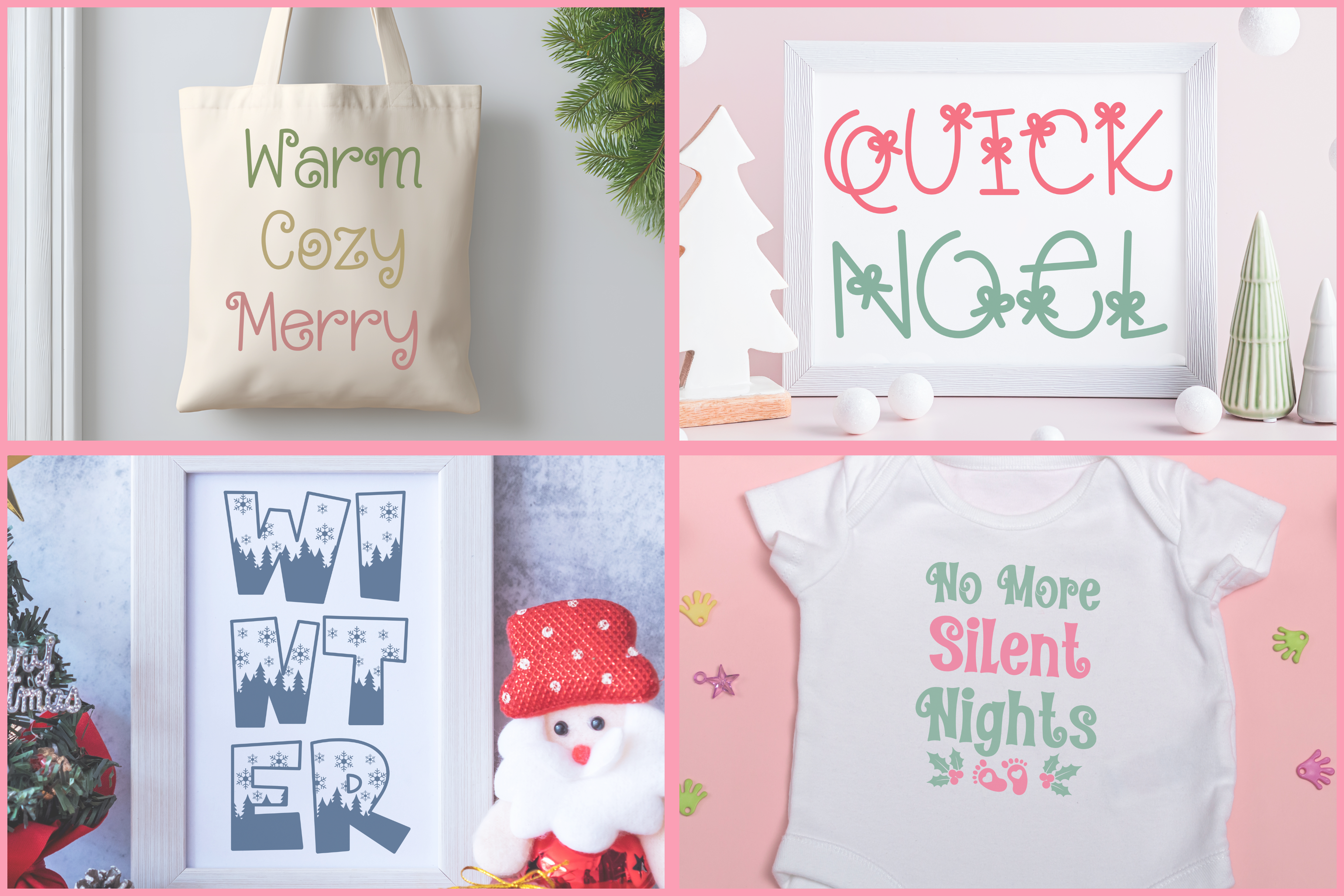 The Whimsy Christmas Bundle Vol.01 Font - photo 5