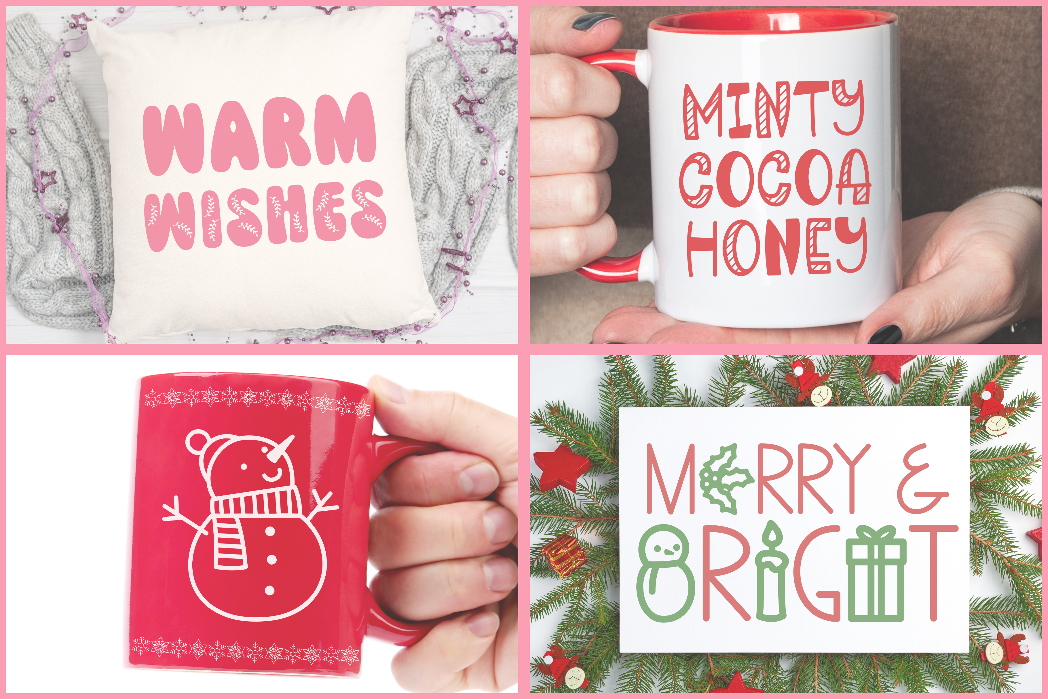 The Whimsy Christmas Bundle Vol.01 Font - photo 7