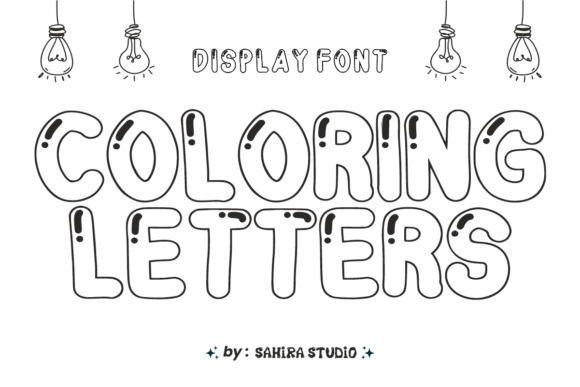 Balloon Outline Font - Preview 2