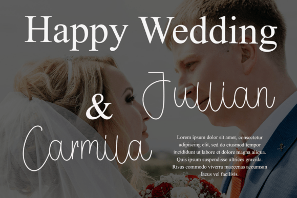Birthday Thanksgiving Font - Preview 2