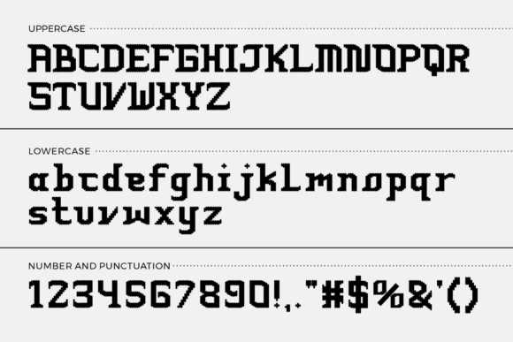 Bitova Font PNG with transparent background - Preview 6