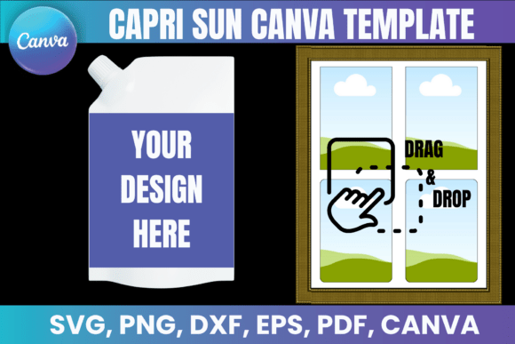 Capri Template, Custom Capri Label