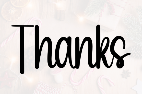 Christmas Chubby Font - Preview 4