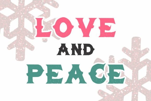 Gliter Grinchmas Font - Preview 1
