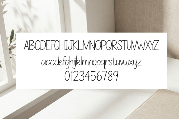 Hand Tulis Letter Gedrik Font - Preview 2