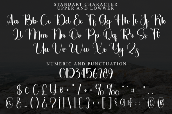 Honeyberry Font PNG with transparent background - Preview 2