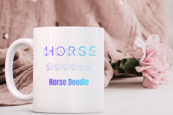 Horse Doodle Font - Preview 6