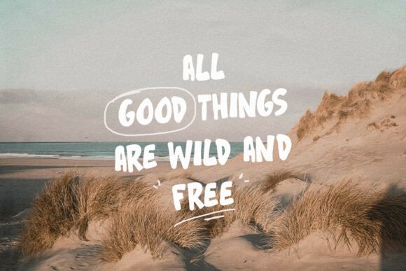 Moosy Guga Font PNG with transparent background - Preview 4