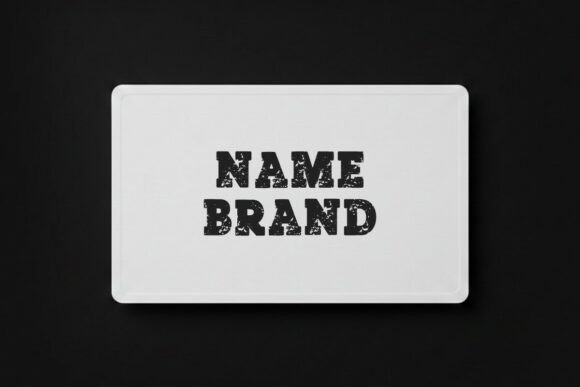 Norton Vintage Font PNG with transparent background - Preview 1