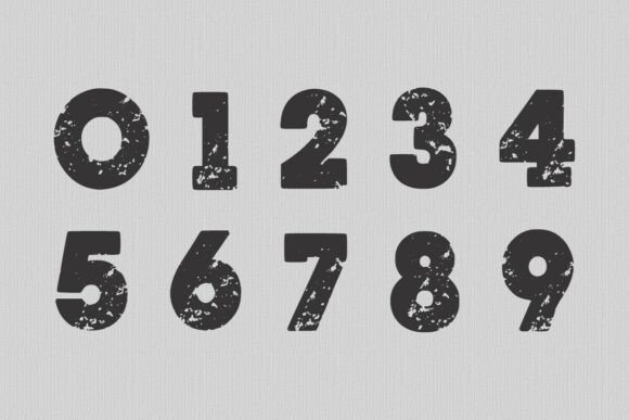 Norton Vintage Font PNG with transparent background - Preview 5