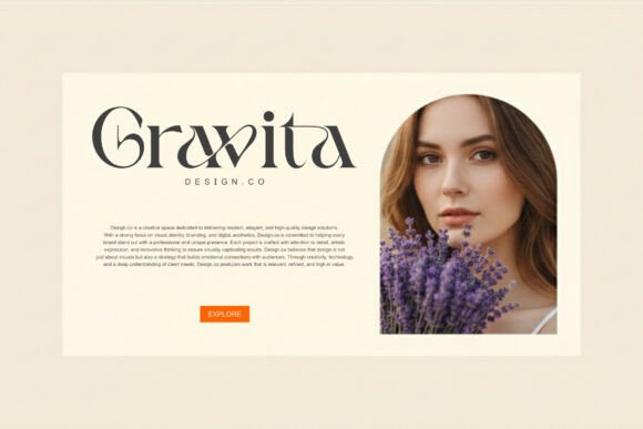 Qaveria Font font preview - 1