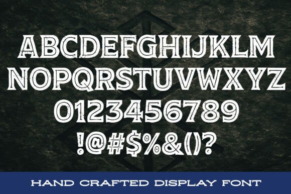 Raidmark Font PNG with transparent background - Preview 1