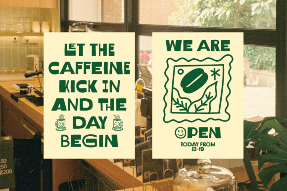 Rogly Font PNG with transparent background - Preview 1