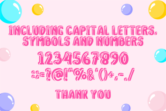 Sahira Bounce Font PNG with transparent background - Preview 3