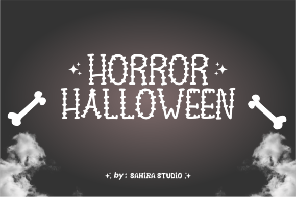 Scary Zombies Font PNG with transparent background - Preview 3