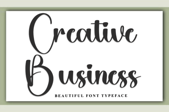 School Calligraphy Font PNG with transparent background - Preview 3