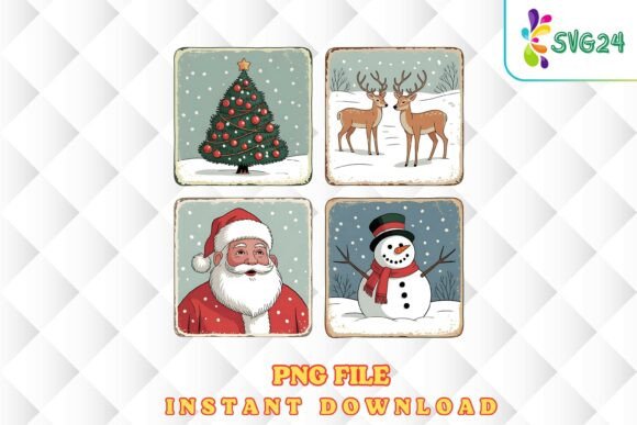Vintage Christmas Theme Png