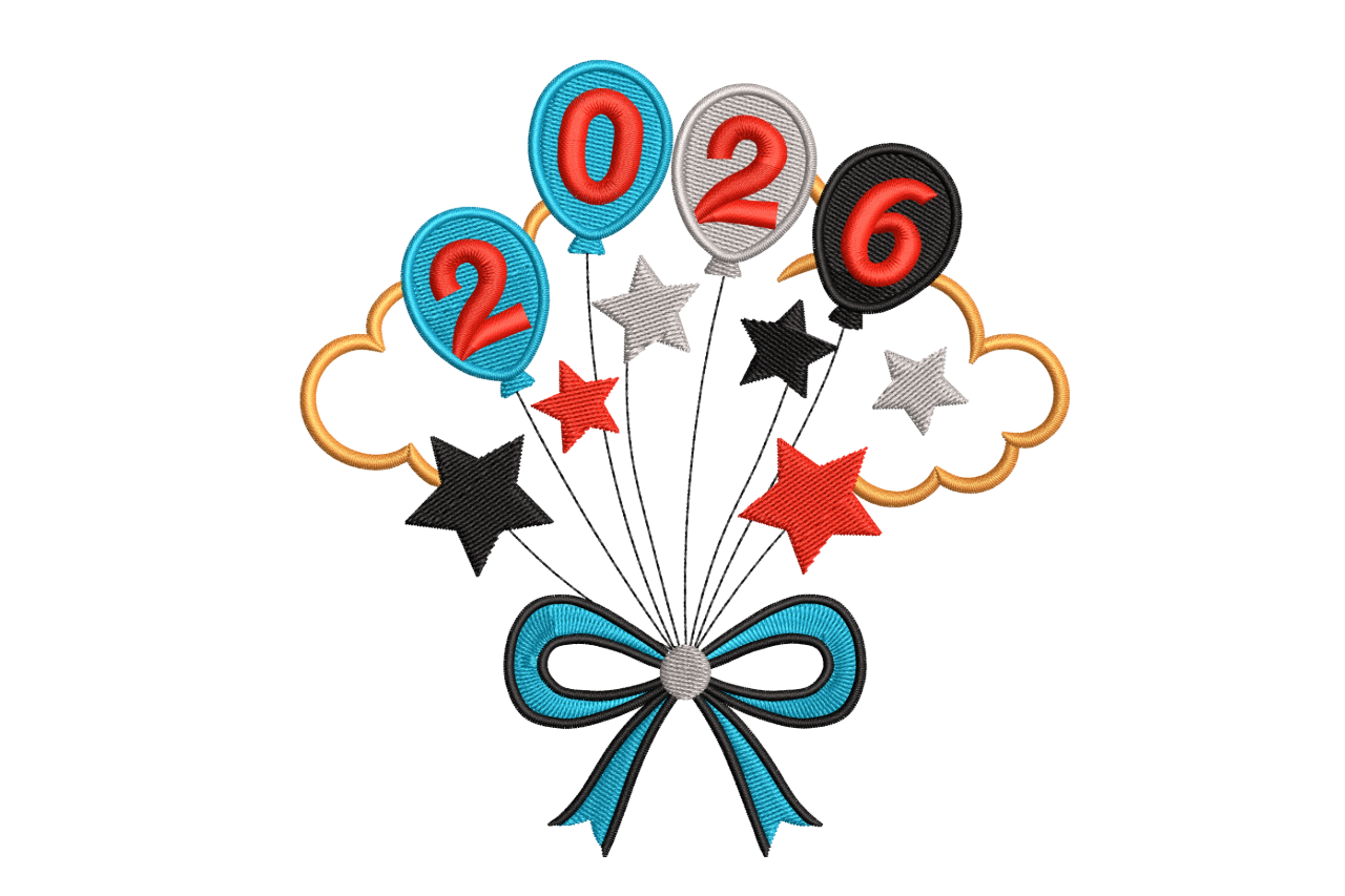 2026 Balloons & Stars