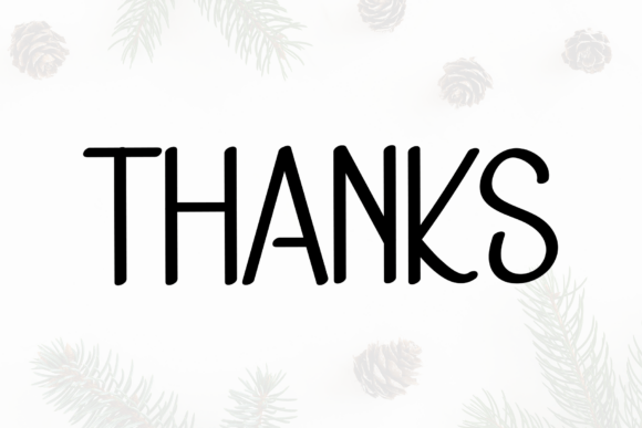 Chriatmas Wintreak Font - Preview 4