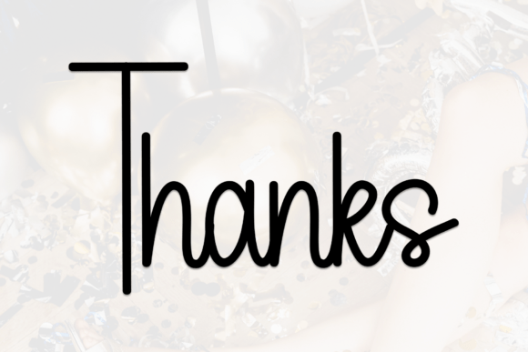 Christmas Weekend Font PNG with transparent background - Preview 4