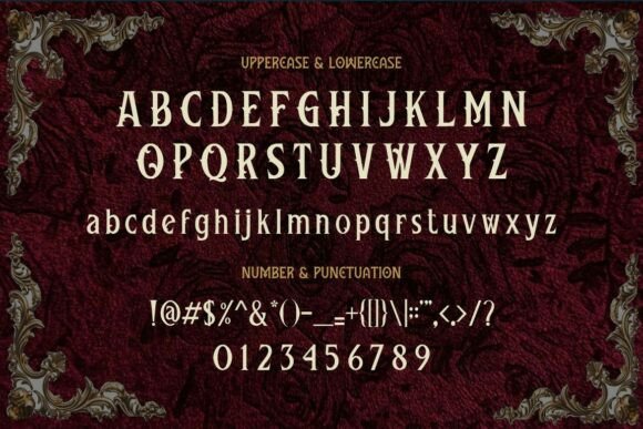 Deathless Font - Preview 3