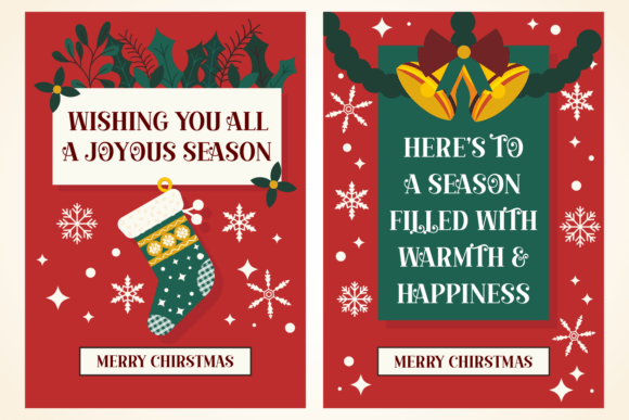 Gloria Christmas Font PNG with transparent background - Preview 3