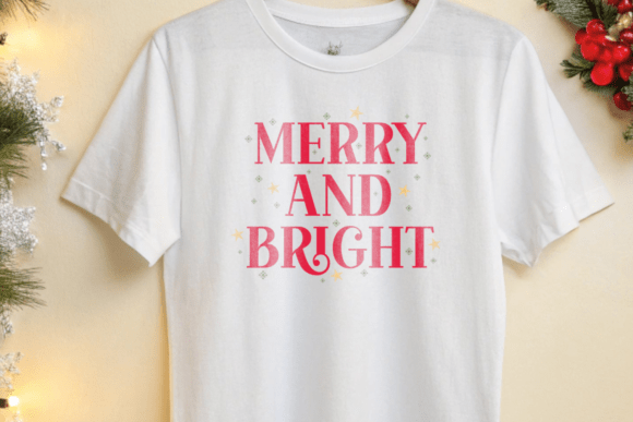 Gloria Christmas Font PNG with transparent background - Preview 5