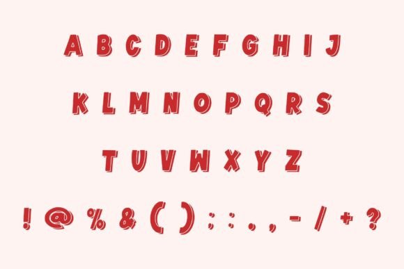 Joyful Christmas Font - Preview 5