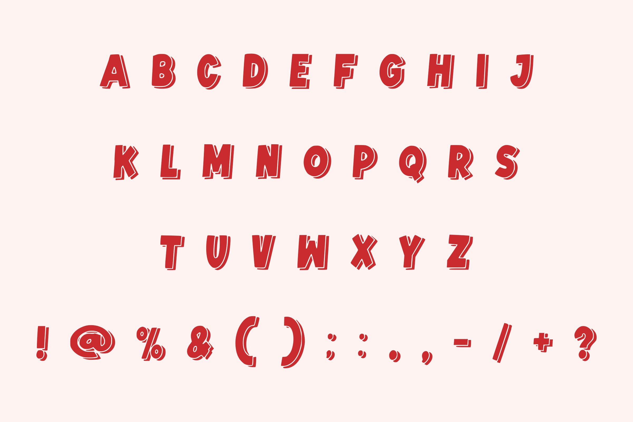 Joyful Christmas Font - photo 6