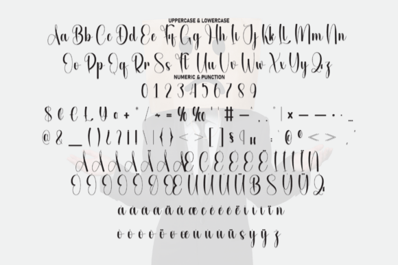 Mistery Font PNG with transparent background - Preview 6