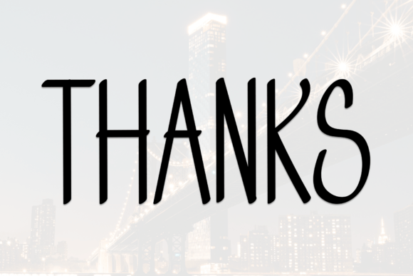 Newyear Light Font PNG with transparent background - Preview 4