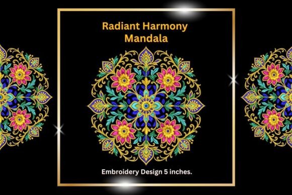 Radiant Harmony Mandala