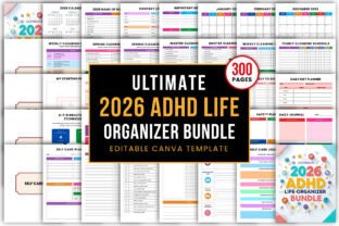2026 Ultimate ADHD Life Organizer Bundle