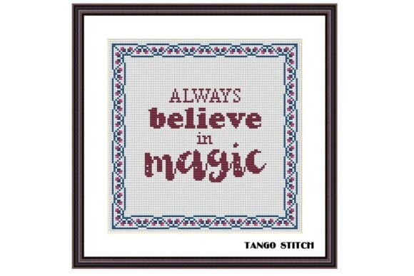 Always Inspirational Cross Stitch Design