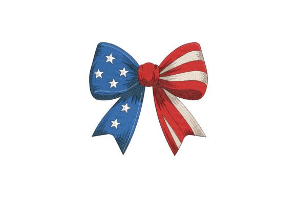 American Flag Bow