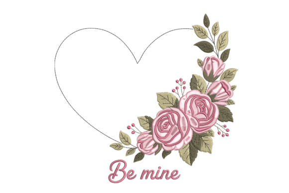 Be Mine Rose Heart