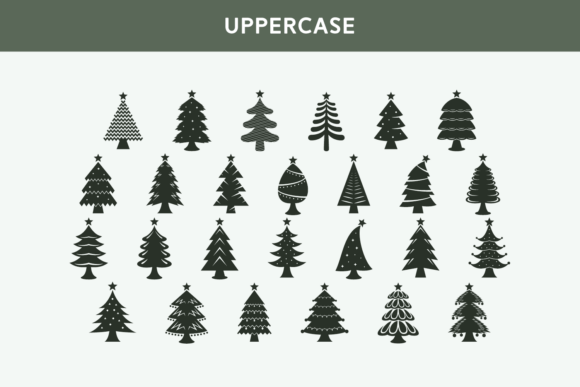 Beautiful Tree Font - Preview 3