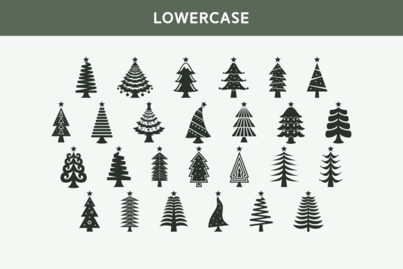 Beautiful Tree Font - Preview 4