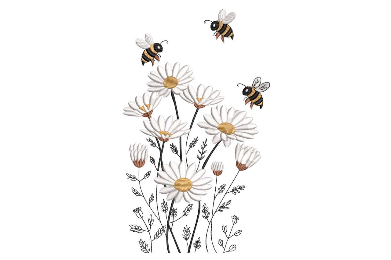 Bee & Daisy Bouquet