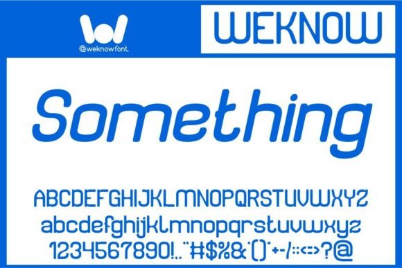 Before Nothing Font - Preview 1