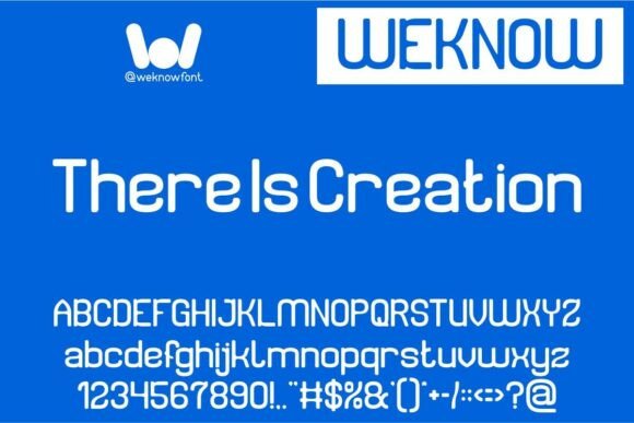 Before Nothing Font - Preview 2